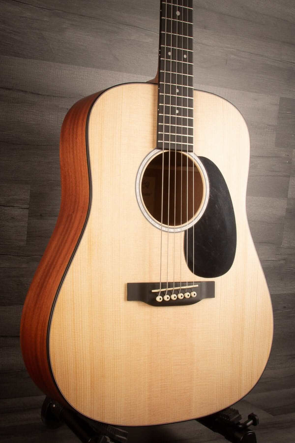 Martin DJR-10E Dreadnought Junior Sitka, Cherry stain back and sides - Musicstreet