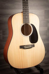 USED - Martin DJR-10 Dreadnought Junior Sitka, Cherry stain back and sides - Musicstreet