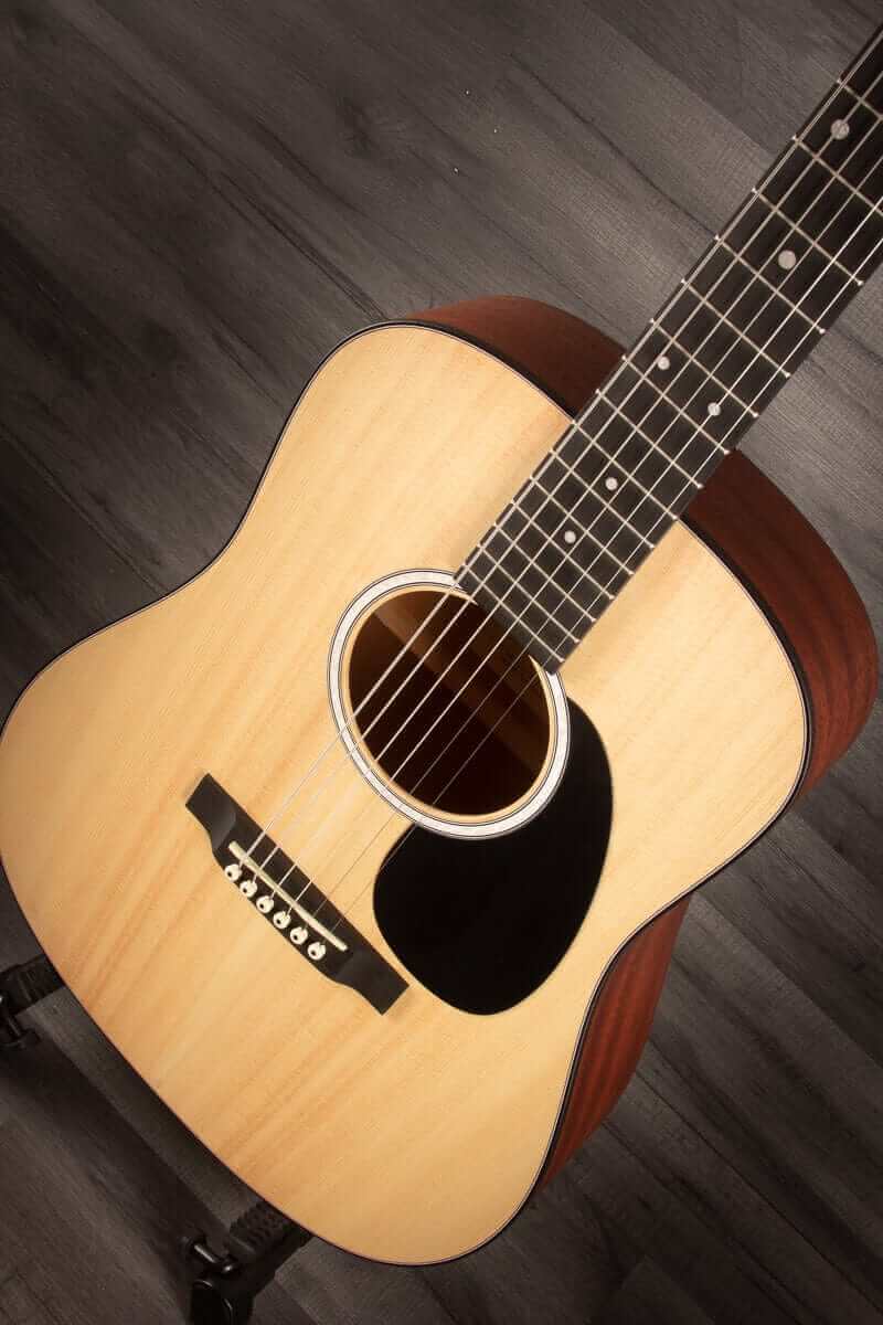 USED - Martin DJR-10 Dreadnought Junior Sitka, Cherry stain back and sides - Musicstreet