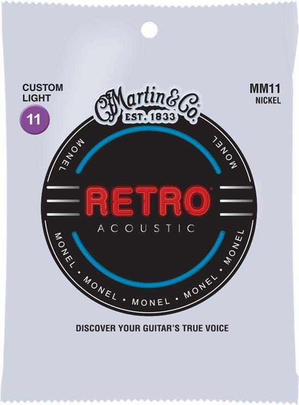 Martin Strings Martin Retro Monel 11-52 Custom Light