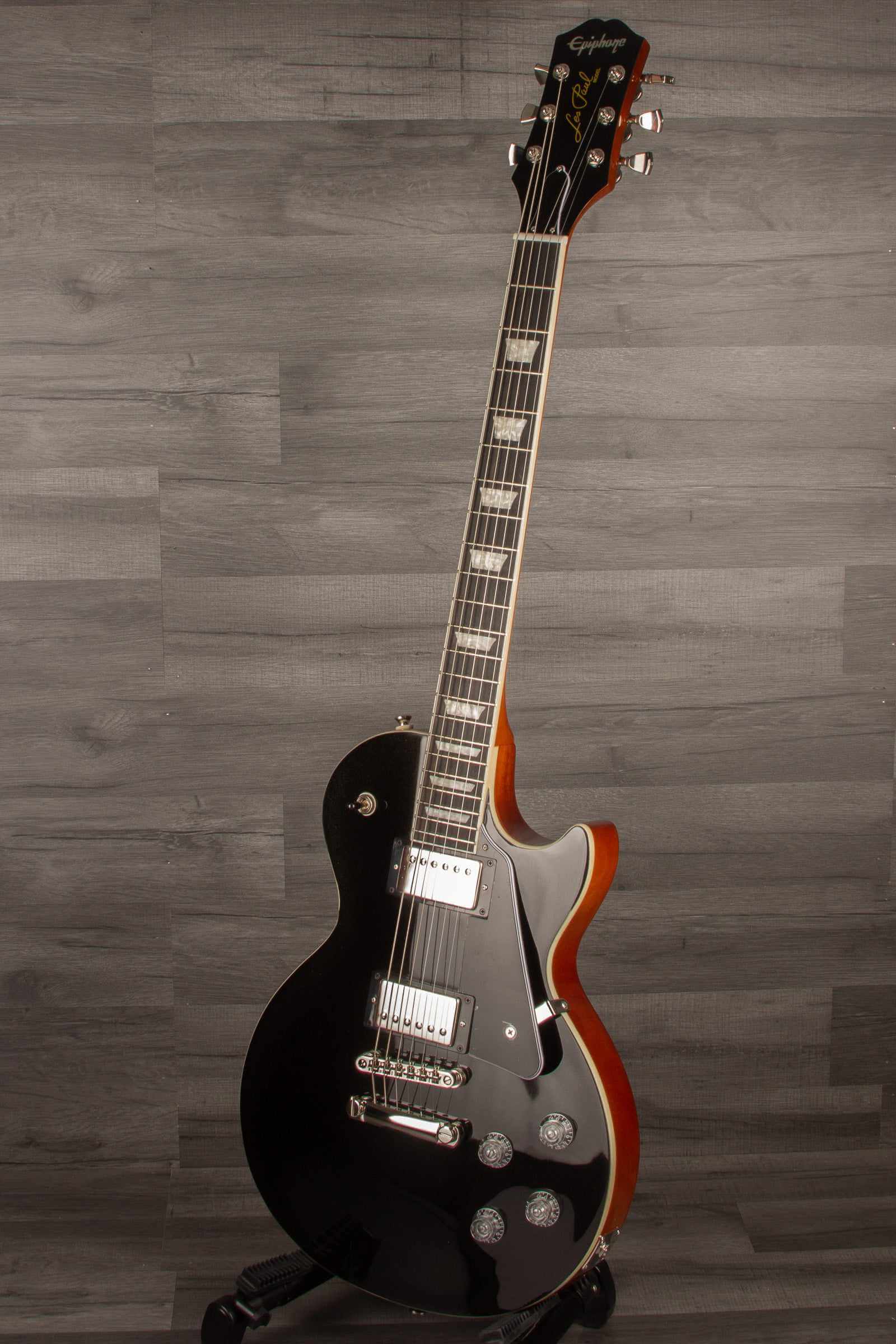 Epiphone Les Paul Modern Graphite Black Guitar | Buy Now at