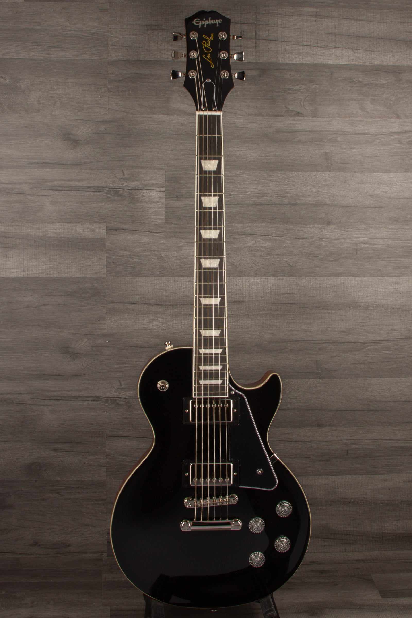Epiphone Les Paul Modern Graphite Black Guitar | Buy Now at