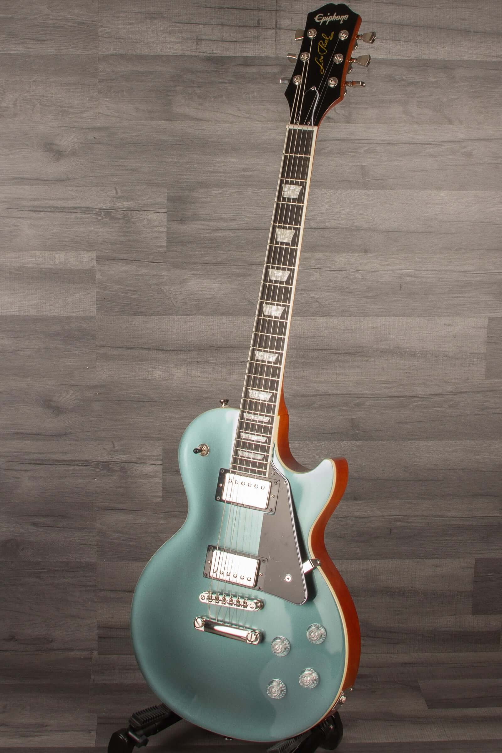 Epiphone Les Paul Modern -  Faded Pelham Blue - MusicStreet