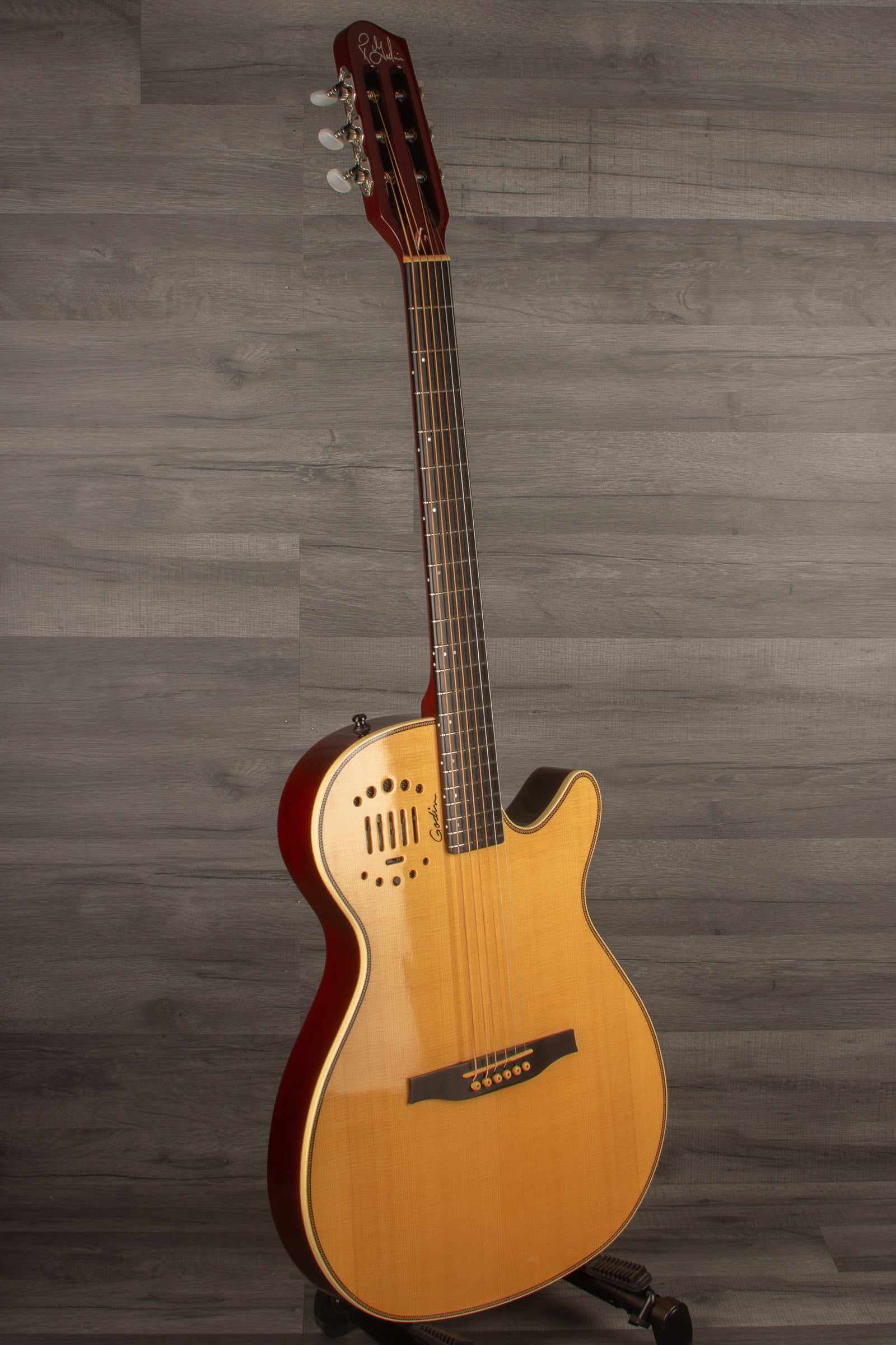 USED - Godin Multiac Grand Concert Steel Duet Ambiance, Natural