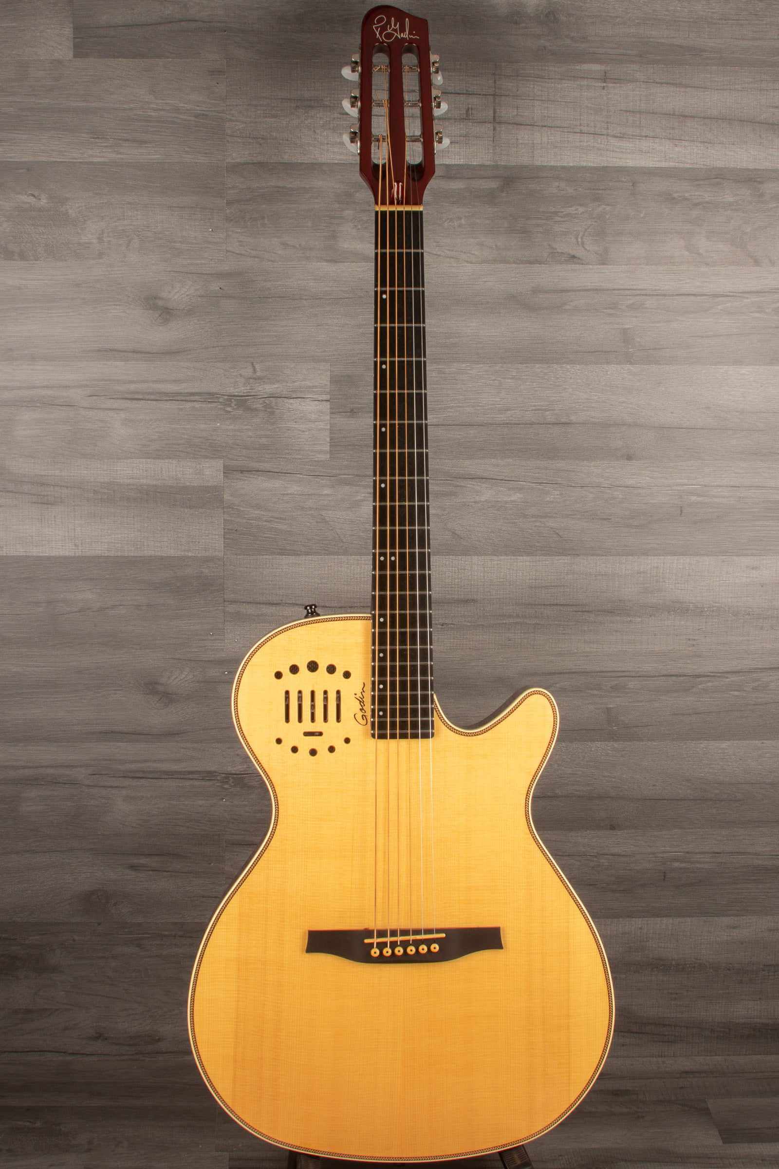 USED - Godin Multiac Grand Concert Steel Duet Ambiance, Natural