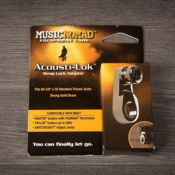 Music Nomad Acousti-Lok Strap Lock Adapter for Standard Output Jacks