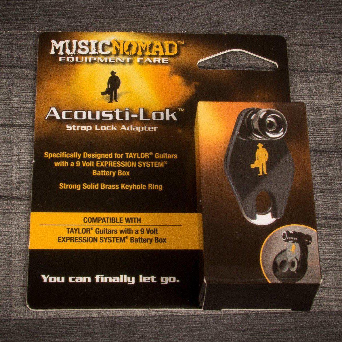 Music Nomad Accessories Music Nomad Acousti-Lok Strap Lock Adapter for Taylor Output Jacks