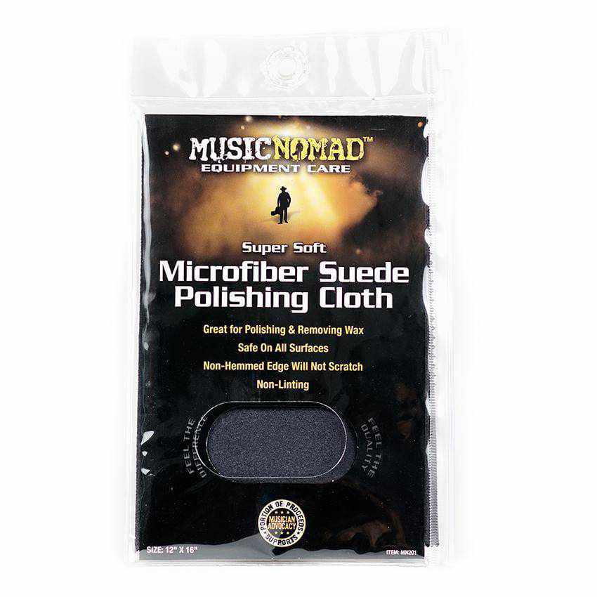 Music Nomad Microfiber Suede Polishing Cloth - MusicStreet