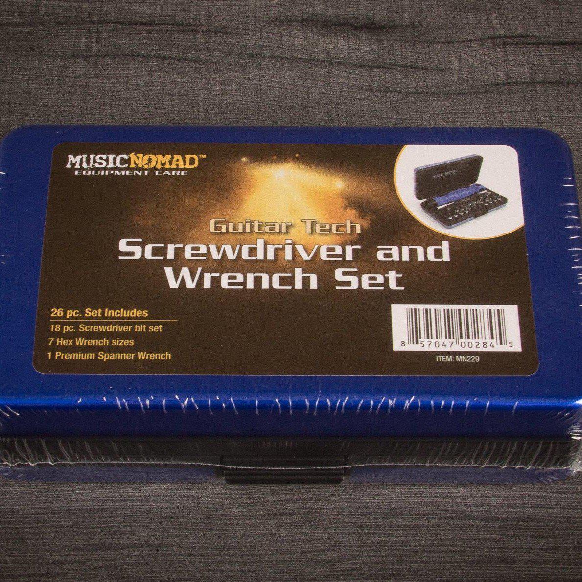 Music Nomad Premium Guitar Tech Screwdriver and Wrench Set