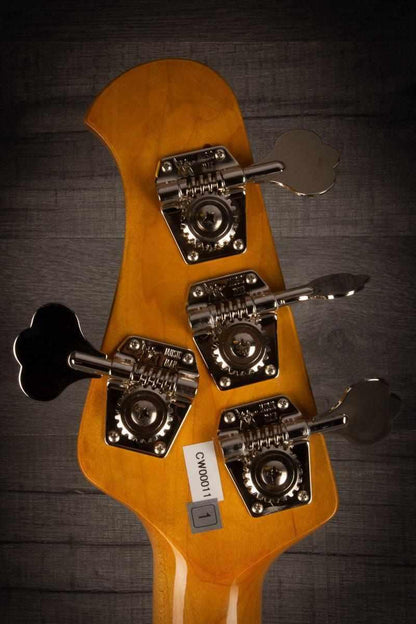 Ernie Ball Music Man Cliff Williams Signature Bass Guitar - Sunburst (only one in the Uk)