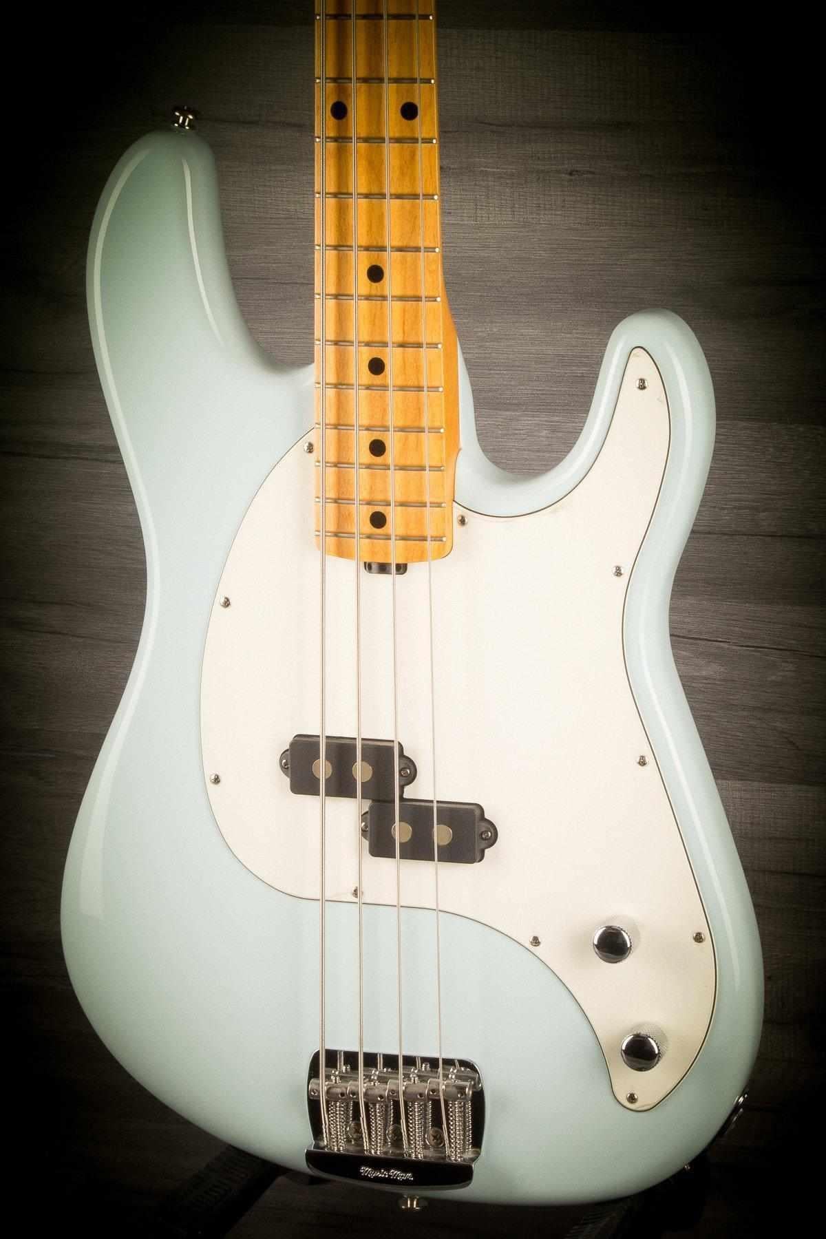 MusicMan Cutlass Bass Diamond Blue