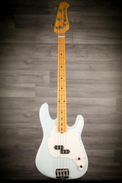 MusicMan Cutlass Bass Diamond Blue