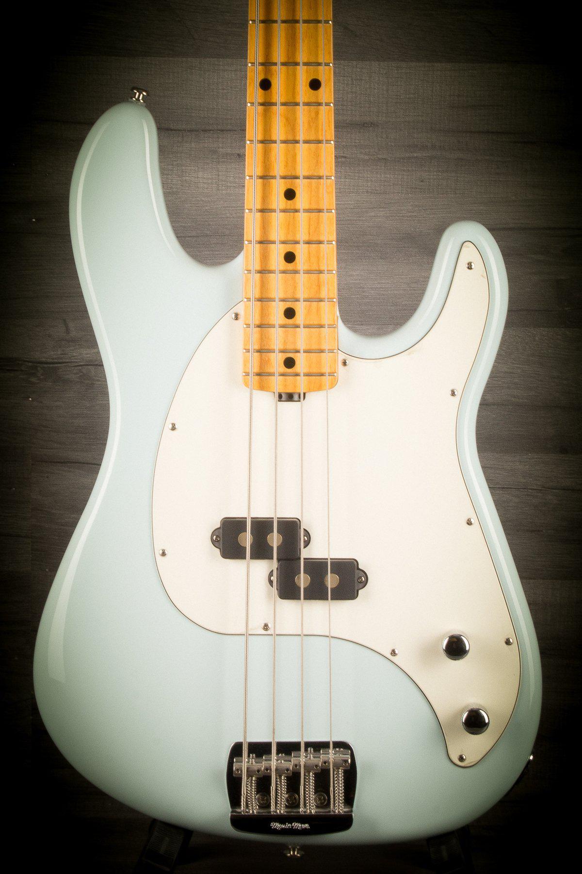 MusicMan Cutlass Bass Diamond Blue