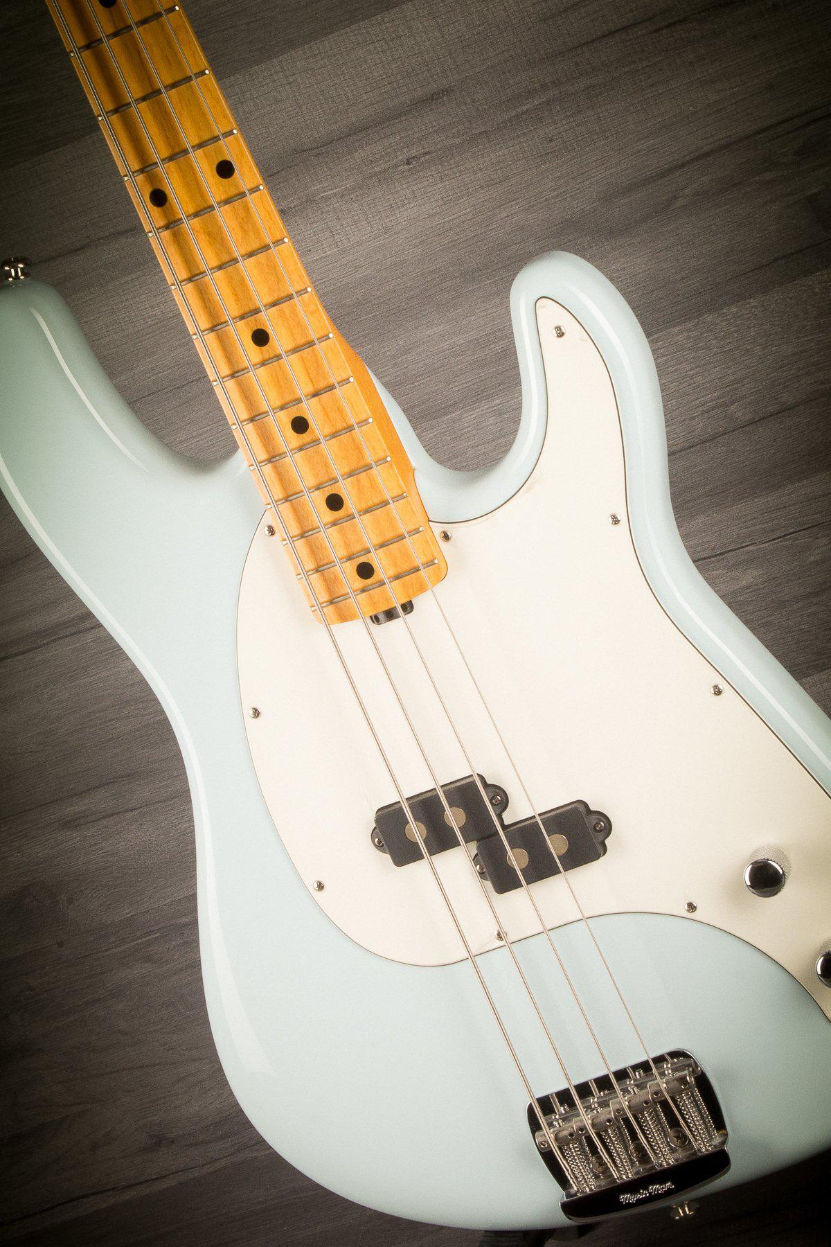 MusicMan Cutlass Bass Diamond Blue