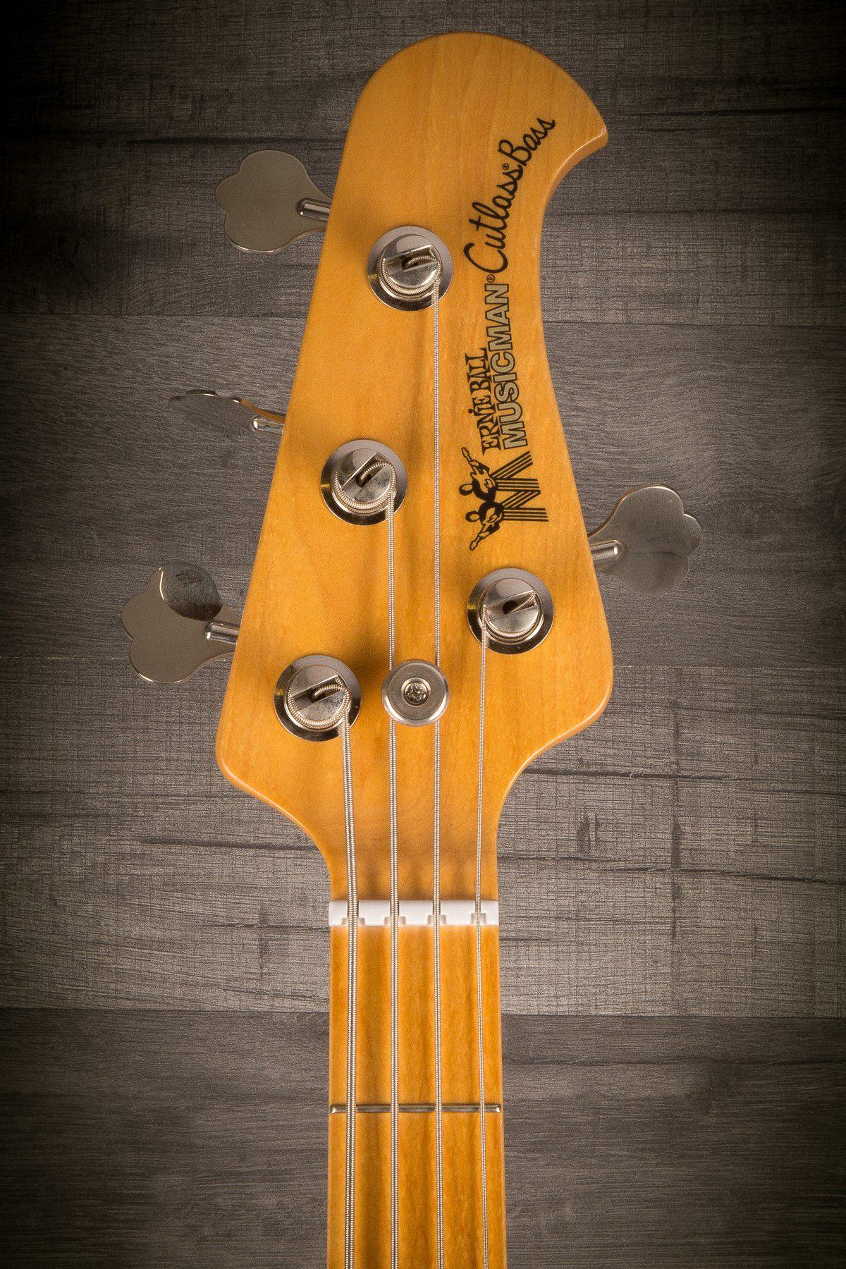 MusicMan Cutlass Bass Diamond Blue