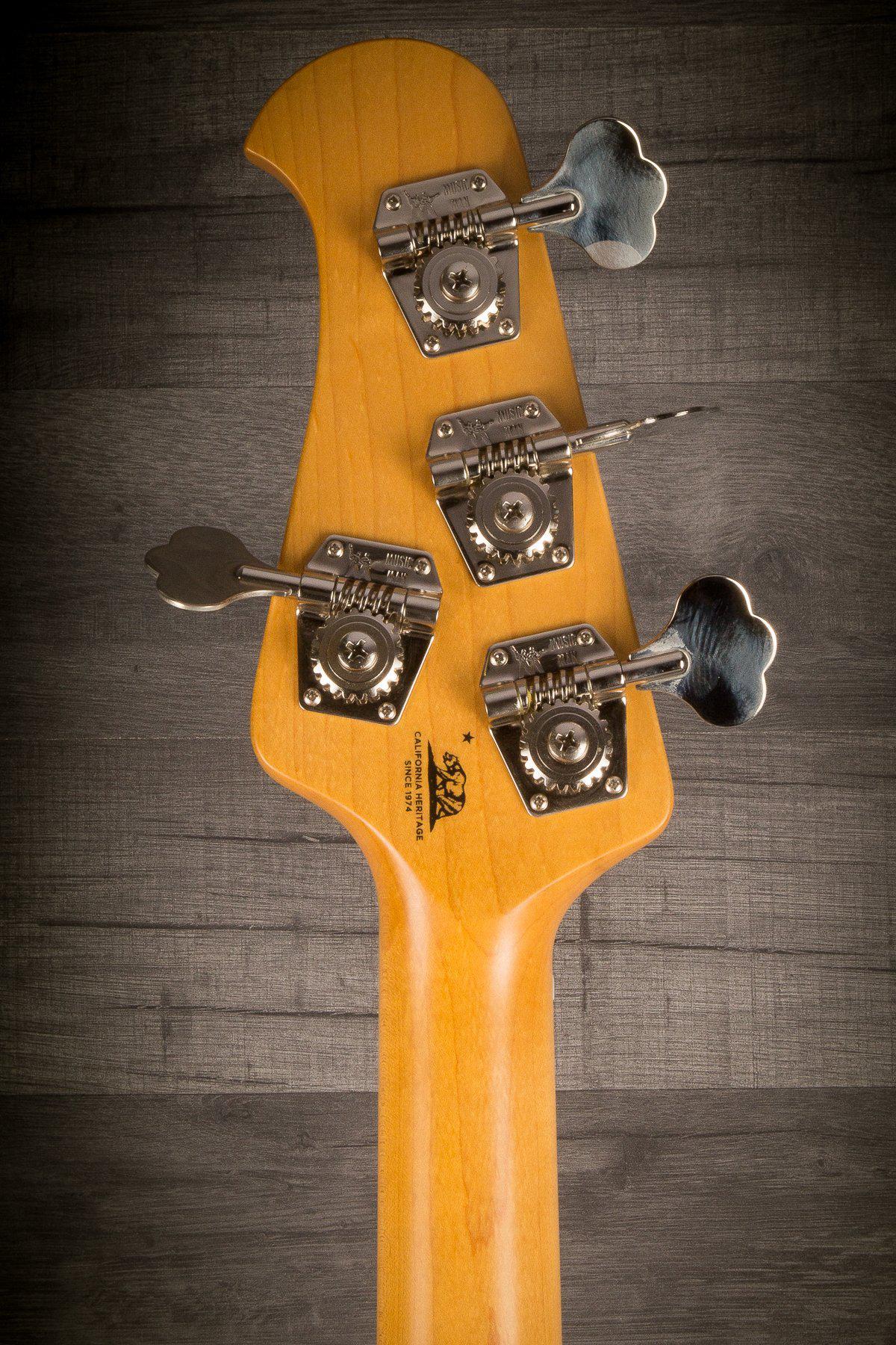 MusicMan Cutlass Bass Diamond Blue