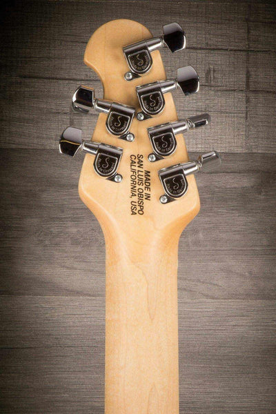 MusicMan Silhouette Bass 6, Maple Neck , Candy Red