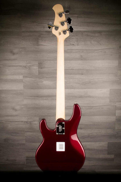 MusicMan StingRay Short Scale Bass Guitar - Raspberry Pearl