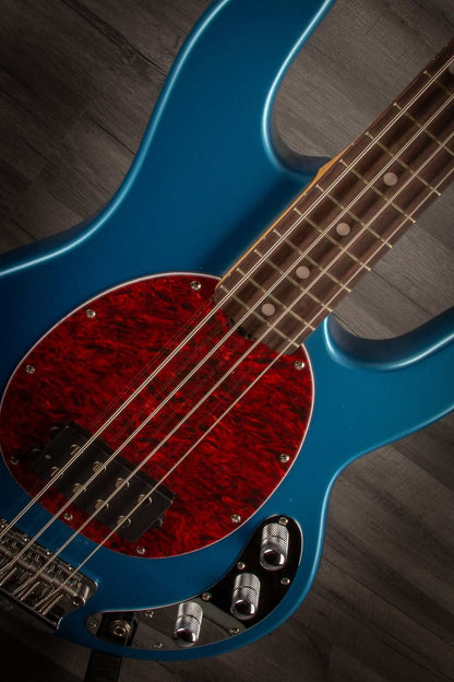 Sterling by Music Man Stingray Ray24 Bass Guitar - Toluca Lake Blue