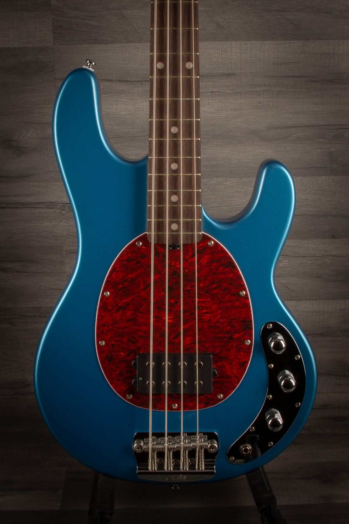 Sterling by Music Man Stingray Ray24 Bass Guitar - Toluca Lake Blue