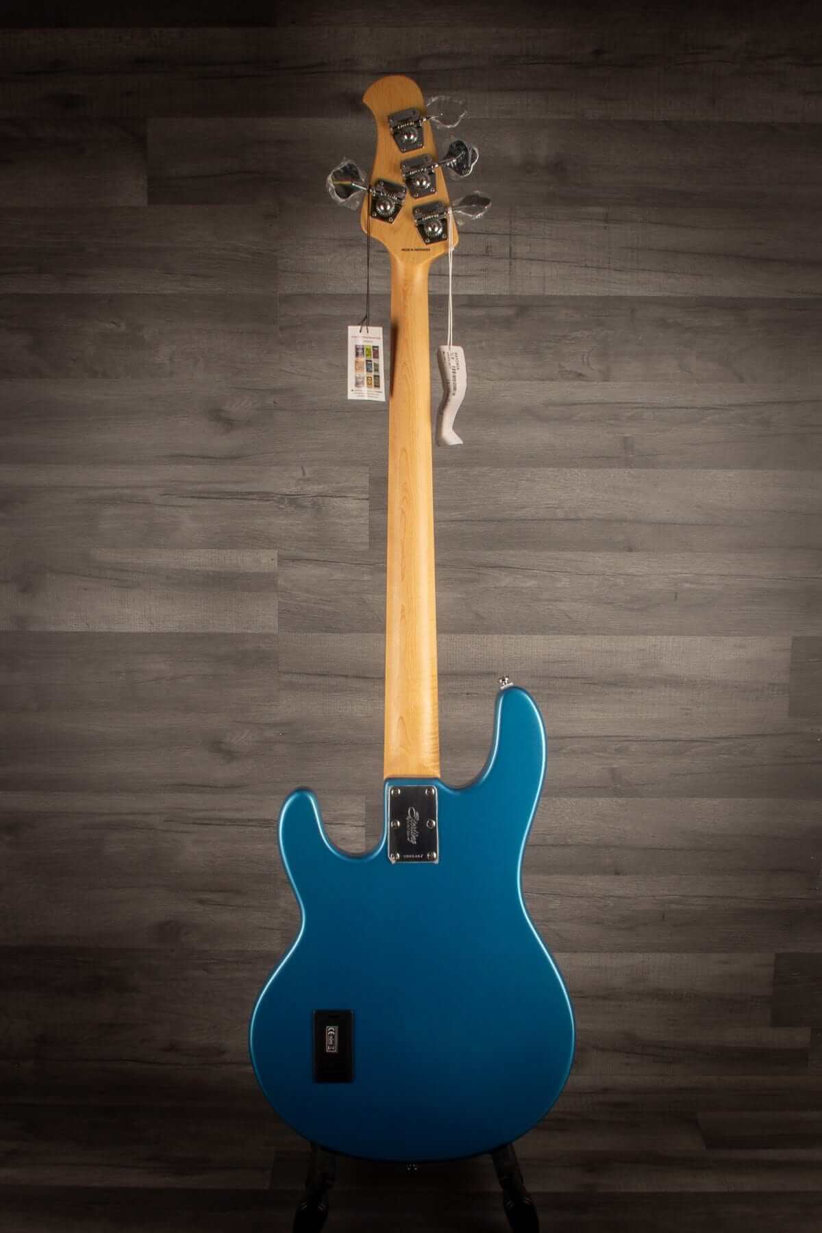 Sterling by Music Man Stingray Ray24 Bass Guitar - Toluca Lake Blue