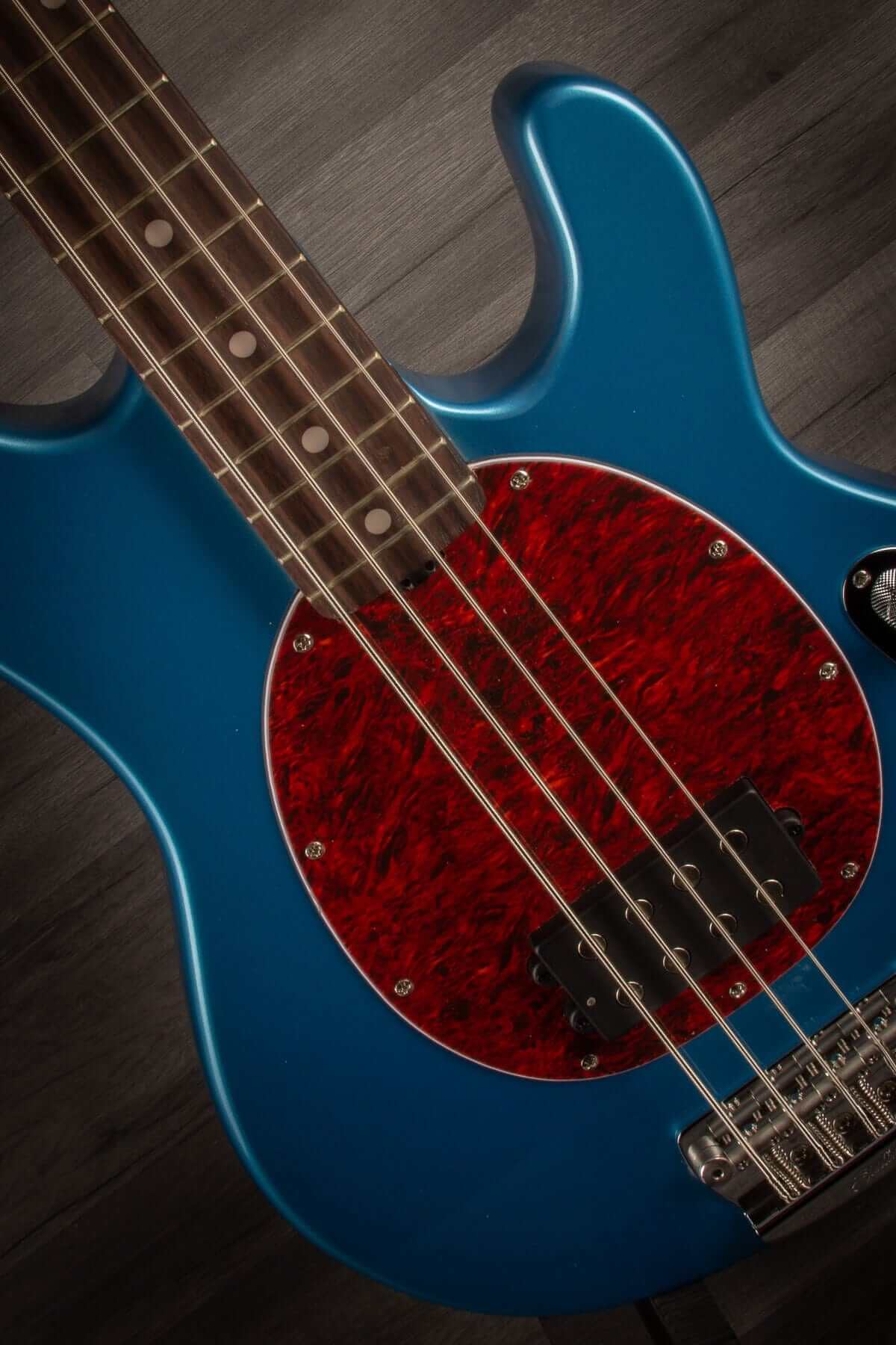 Sterling by Music Man Stingray Ray24 Bass Guitar - Toluca Lake Blue