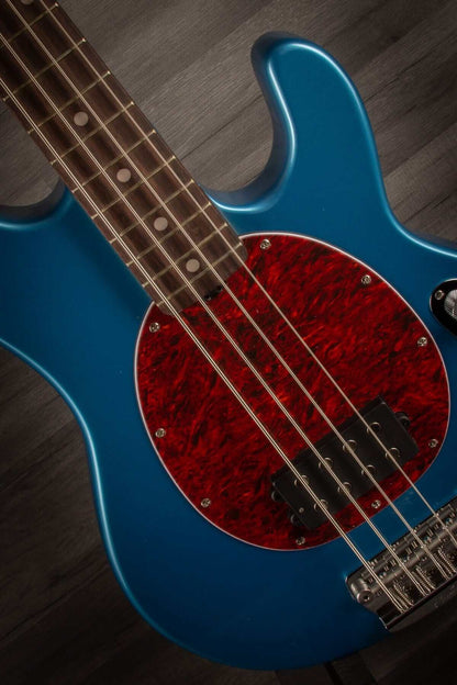 Sterling by Music Man Stingray Ray24 Bass Guitar - Toluca Lake Blue