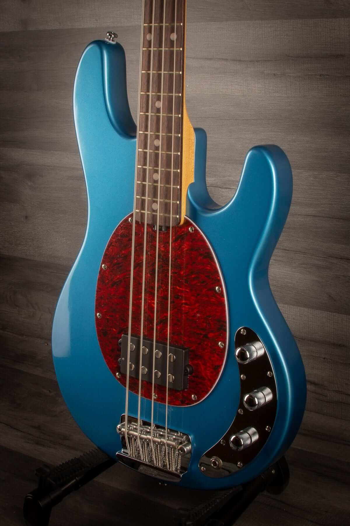 Sterling by Music Man Stingray Ray24 Bass Guitar - Toluca Lake Blue