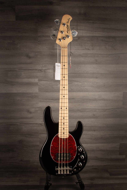 Sterling Stingray Short Scale Bass Guitar - Black (Slight Mark on Top)
