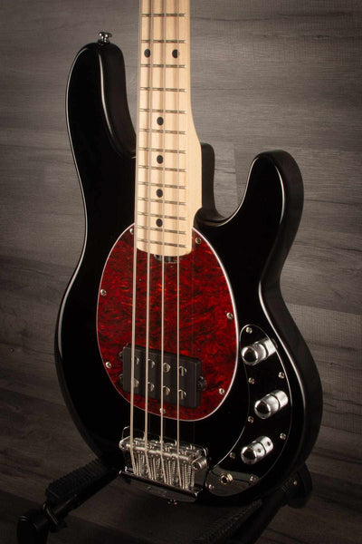 Sterling Stingray Short Scale Bass Guitar - Black (Slight Mark on Top)