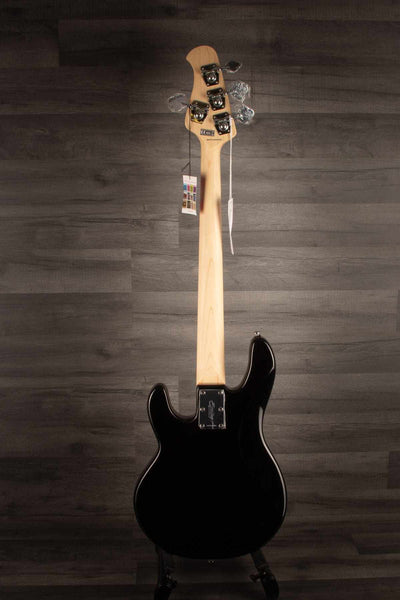 Sterling Stingray Short Scale Bass Guitar - Black (Slight Mark on Top)
