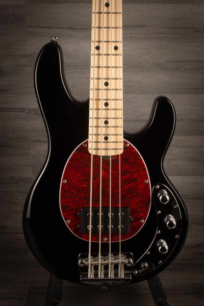 Sterling Stingray Short Scale Bass Guitar - Black (Slight Mark on Top)