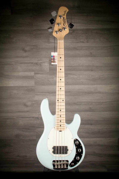 Sterling Stingray Short Scale Bass Guitar - Daphne Blue