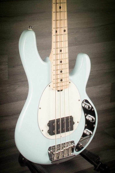 Sterling Stingray Short Scale Bass Guitar - Daphne Blue