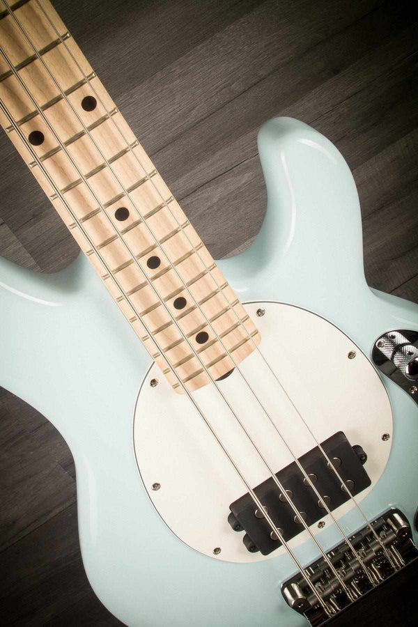 MusicMan Bass Guitar Sterling Stingray Short Scale Daphne Blue