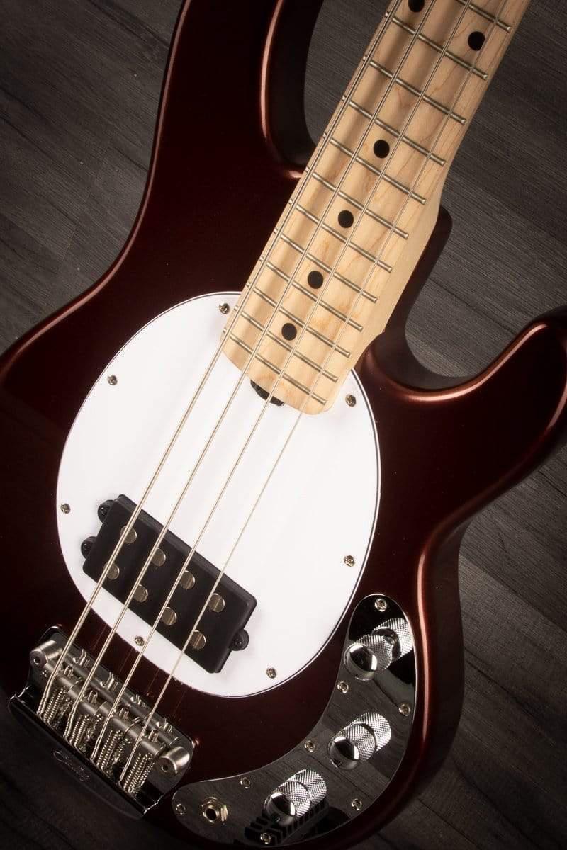 Sterling Stingray Short Scale Bass Guitar - Dropped Copper