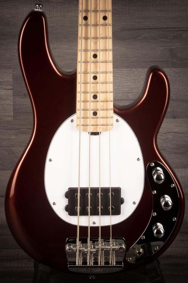 Sterling Stingray Short Scale Bass Guitar - Dropped Copper