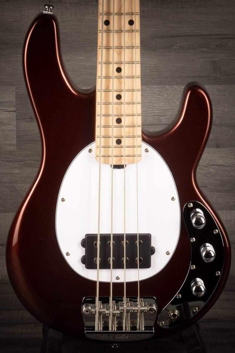 Sterling Stingray Short Scale Bass Guitar - Dropped Copper