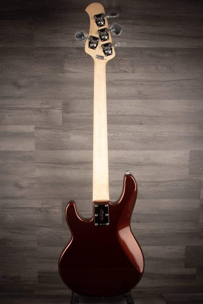 Sterling Stingray Short Scale Bass Guitar - Dropped Copper