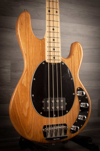 USED 2018 MusicMan Stingray Natural 4 string 3 Band