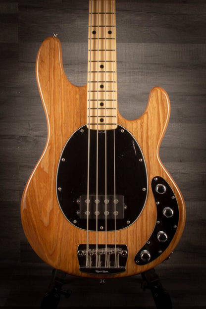USED 2018 MusicMan Stingray Natural 4 string 3 Band
