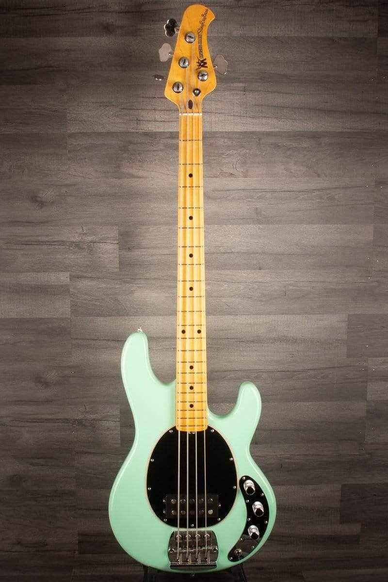USED - MusicMan Old Smoothie Bass Guitar - Mint Green