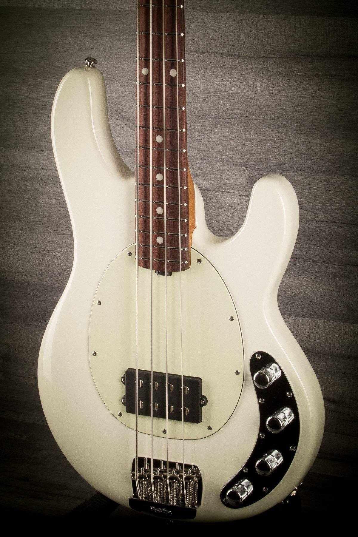 USED - MusicMan Stingray 2018 - Ivory White