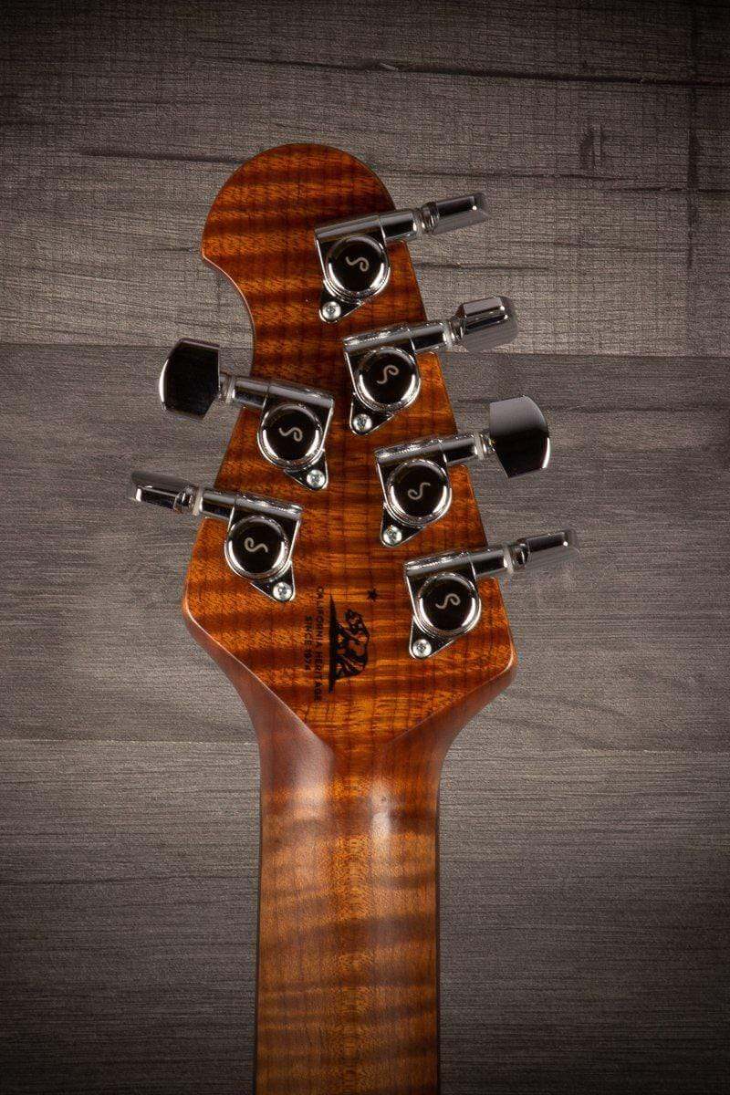 B Stock - Music Man Luke III Steve Lukather Signature HSS - Cherry Burst Quilt