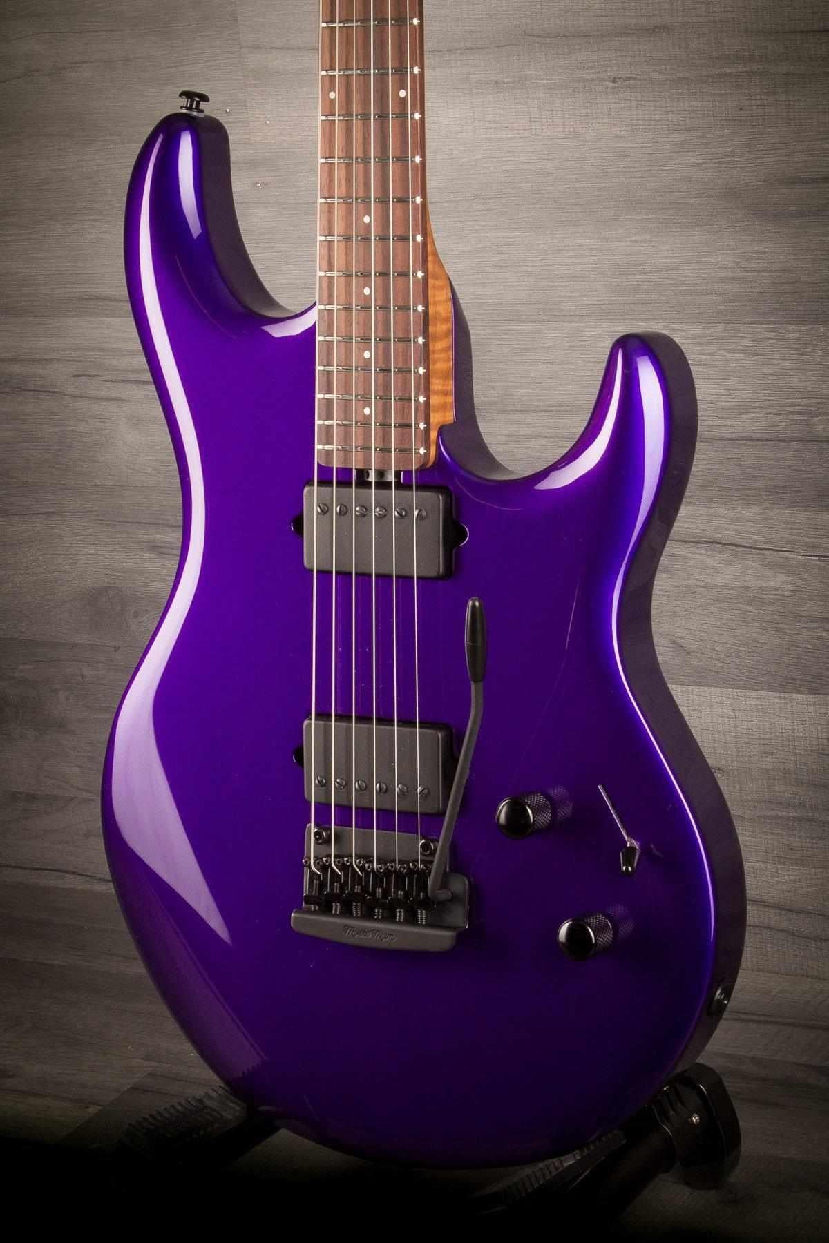 Music Man Luke III HH Firemist Purple - Roasted Maple Neck