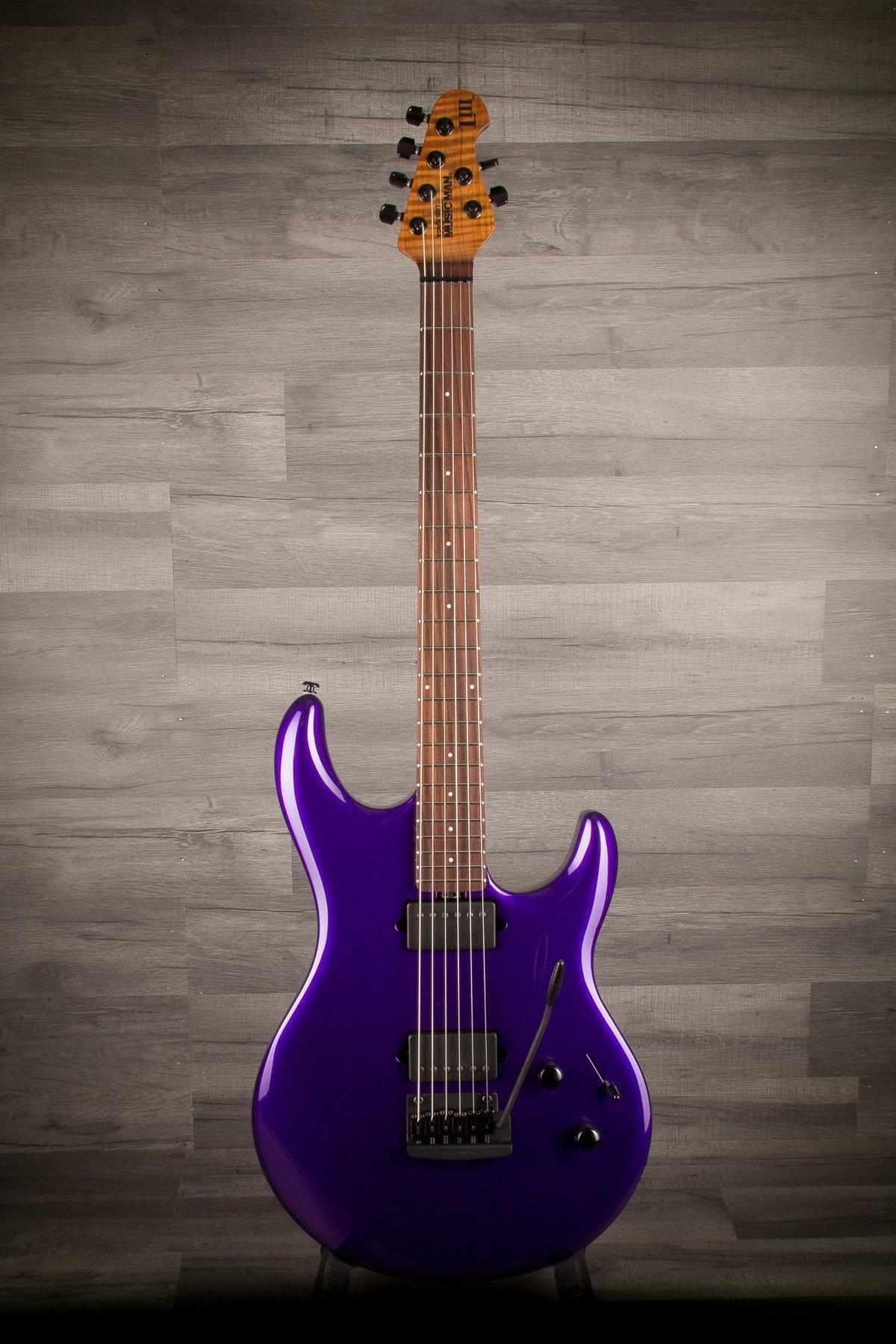 Music Man Luke III HH Firemist Purple - Roasted Maple Neck