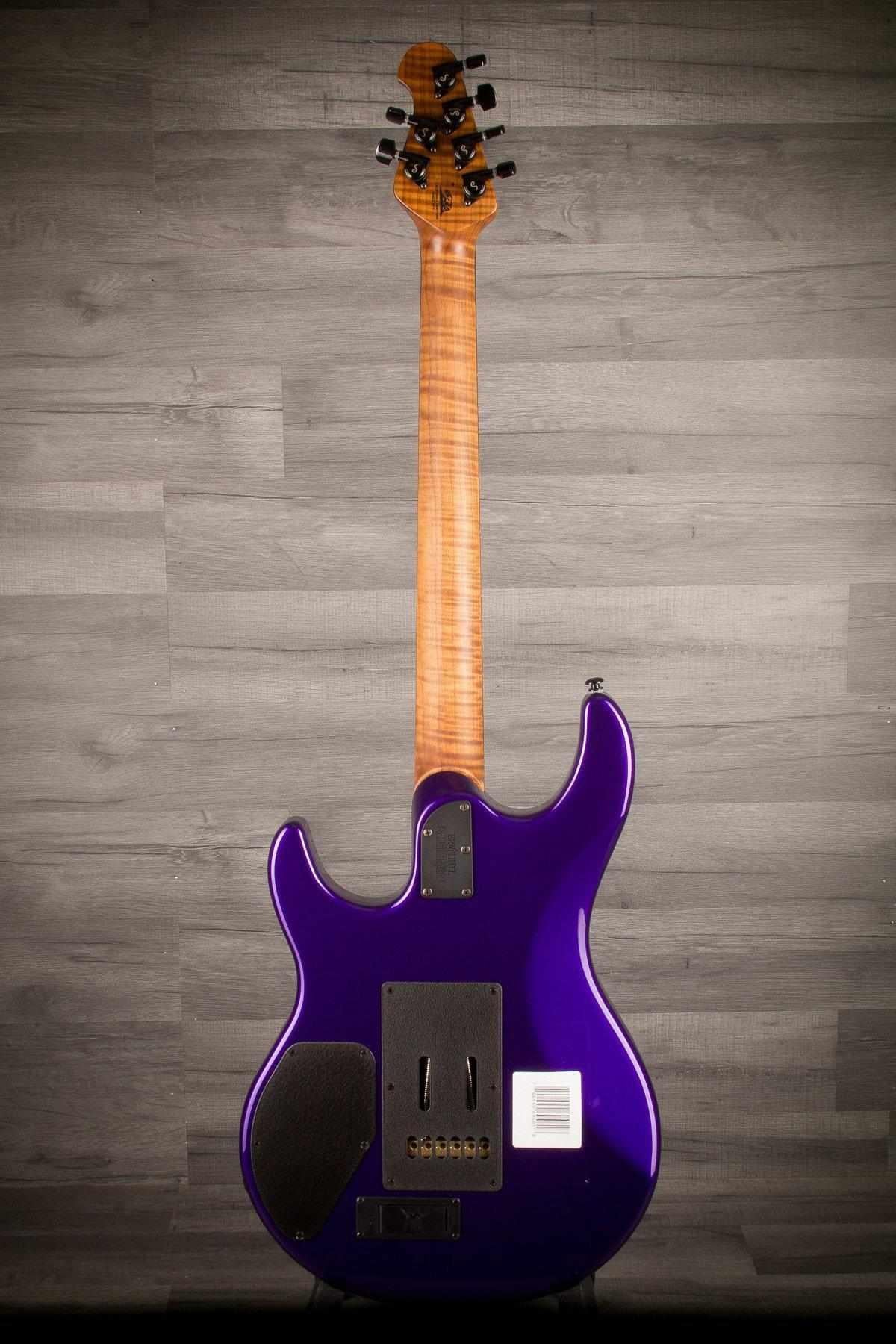Music Man Luke III HH Firemist Purple - Roasted Maple Neck