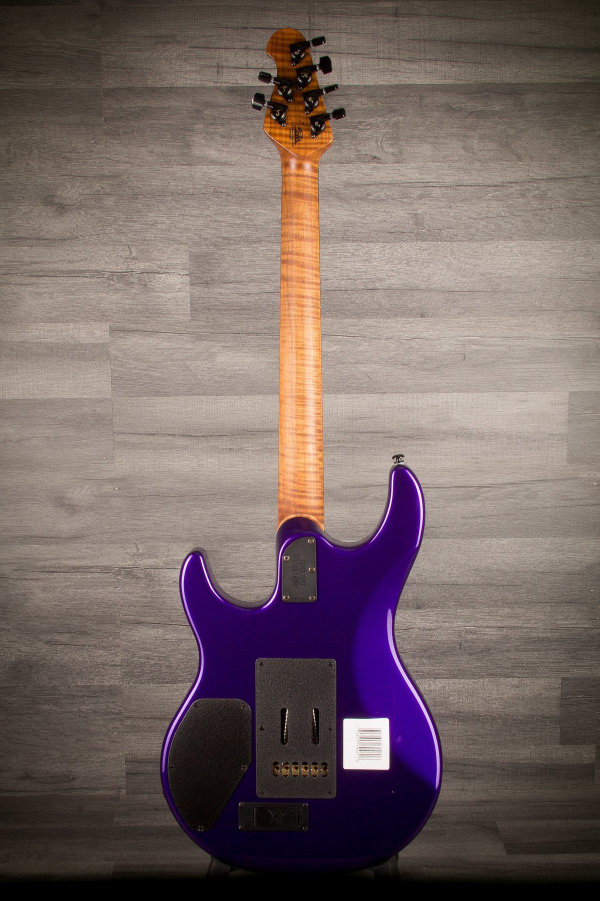 MusicMan Electric Guitar Music Man Luke III HH Firemist Purple - Roasted Maple Neck