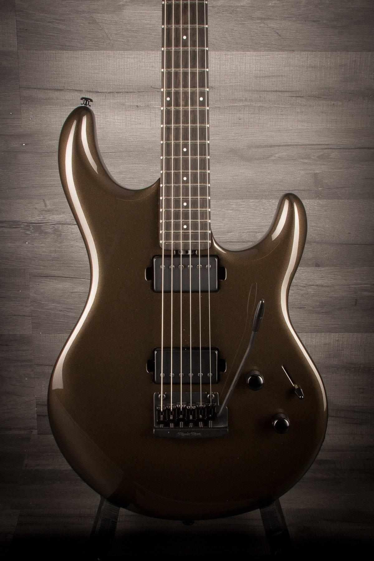 Music Man Luke III HH Olive Pearl, Roasted Maple Neck