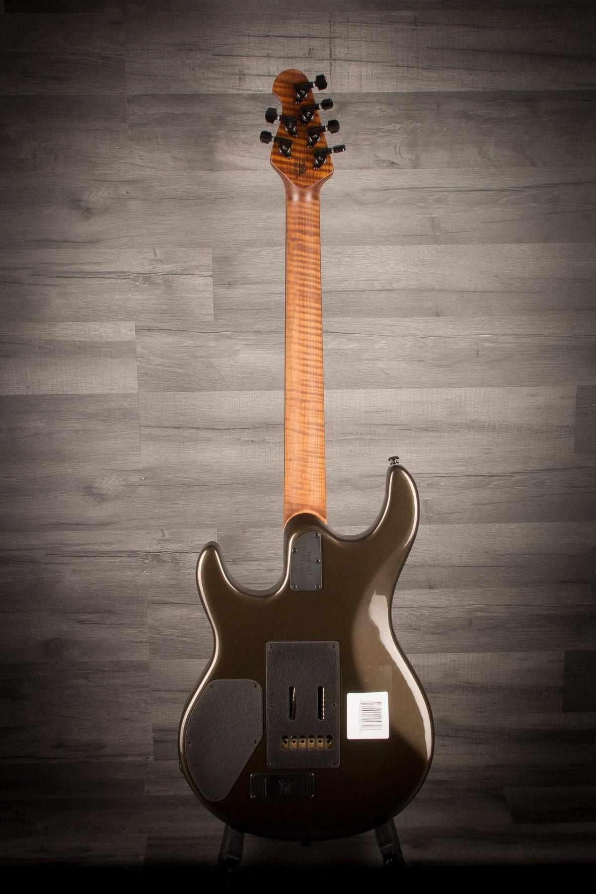 Music Man Luke III HH Olive Pearl, Roasted Maple Neck
